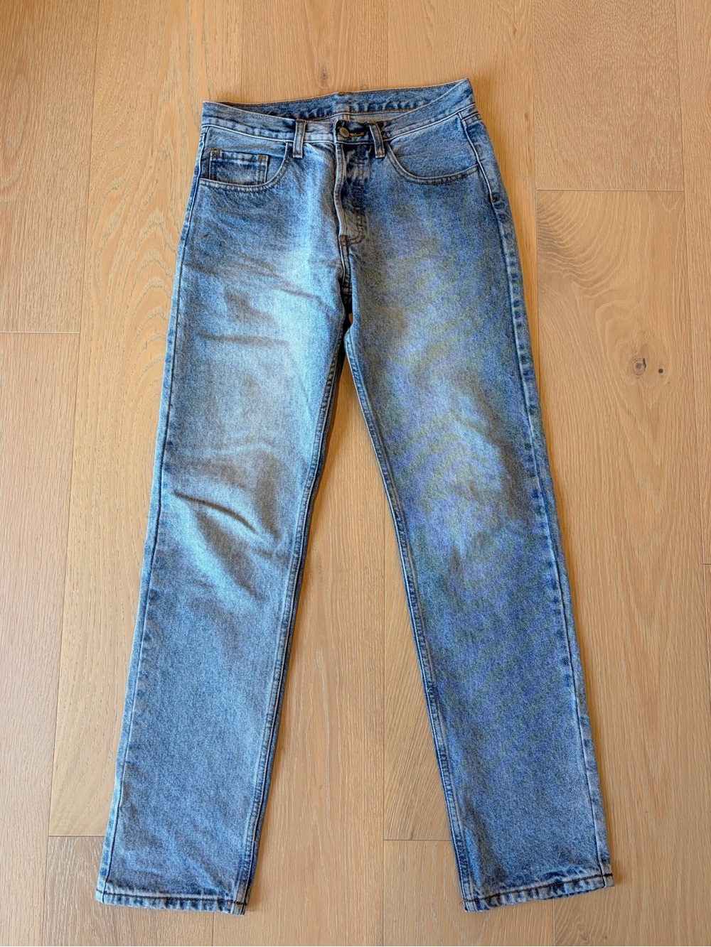J.Galt Brandy Melville Medium Wash Slim Straight Leg Jeans Size M